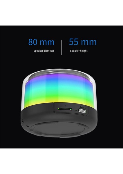 K8 Bluetooth Hoparlör Kablosuz Hoparlör, Beyaz (Yurt Dışından) indirimleri