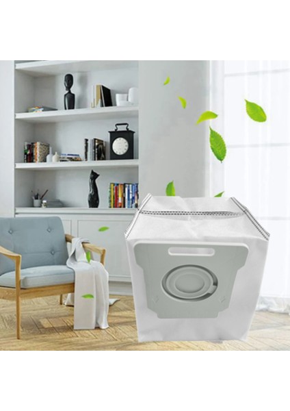 6 Adet Irobot Roomba I7 + I7 Artı I3 E5 E6 E7 S9 S9 + Robot Aktif Karbon Toz Torbası Elektrikli Süpürge Aksesuarları (Yurt Dışından)