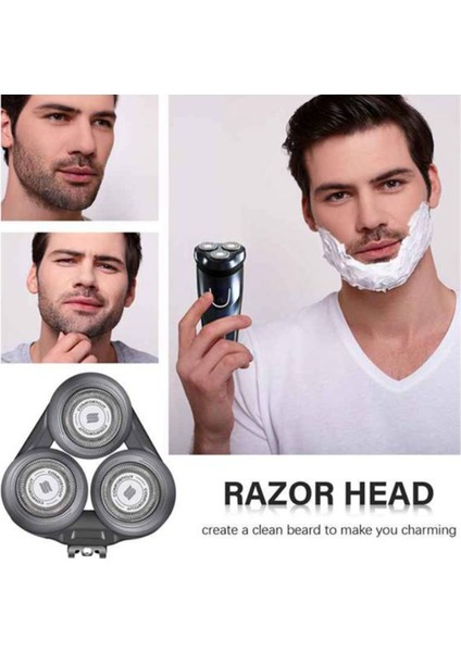 Yedek Tıraş Makinesi Kafası Philips S5000 S5370 S5571 S5420 S5140 S5078 S5077 S5050 S5082 Elektrikli Tıraş Bıçağı-Siyah (Yurt Dışından) indirimleri