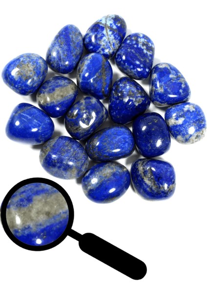 Sertifikalı Lapis Lazuli Taşı Kütle - Iri Boy