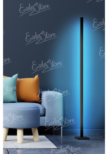 Cristafobe LED Lambader Kumandalı Renkli Köşe Lambası 150 cm