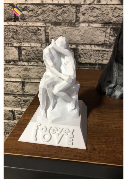 Forever Love (Sonsuz Aşk) Büst - Valentine's Day Romantik Dekor Biblo Heykel Sevgililer Günü Hediye fiyatları