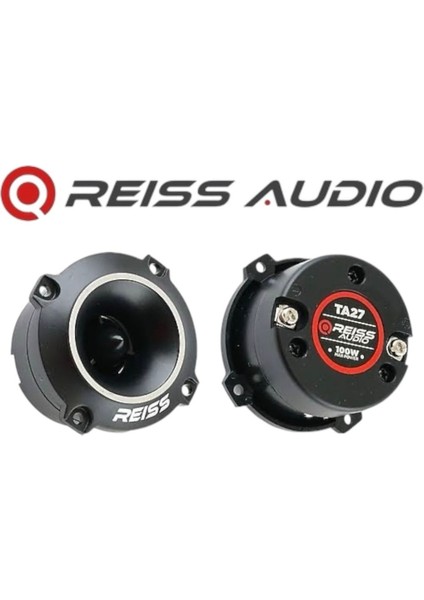 Audio RS-TA27 Çifti 200WAT-200W Rms 7.5cm Dome Tweeter Tiz