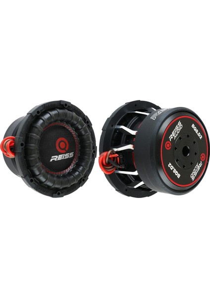 S Audio Rs-Bq-8 20 cm Subwoofer Bas Çift Bobin 1000 Watt 500RMS Kabinli Spl modelleri