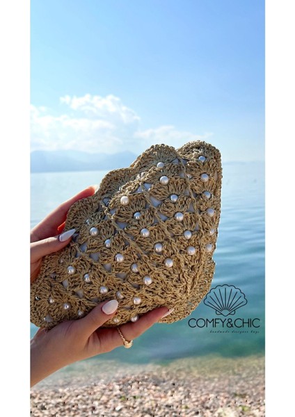 Istiridye Midye Hasır Omuz Çanta fiyatları