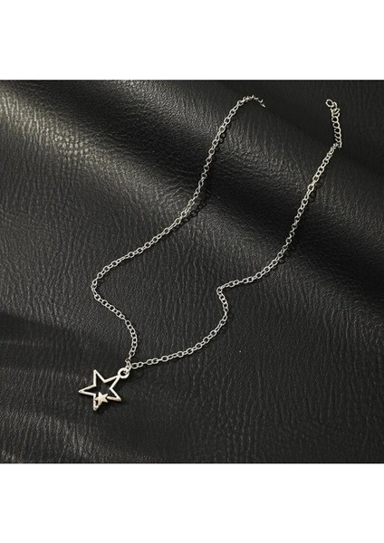 Yıldız Kolye Y2K Gümüş Kaplama