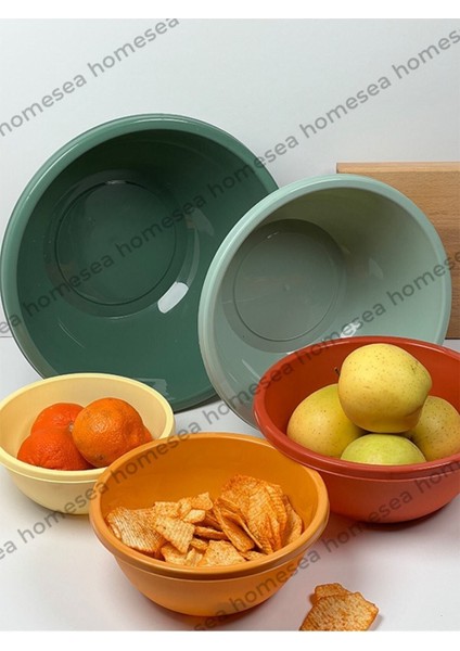 5 Adet Badya Yuvarlak Leğen Iç Içe Set Kova FMA729205