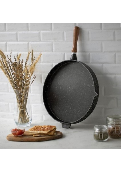 Gözleme Tavası Granit Döküm 33 cm Derin fiyatları