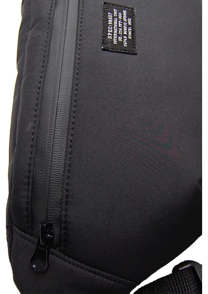 Unisex Siyah Kışlık Su Geçirmez Kumaş Özellikli Omuz ve Bel Çantası modelleri