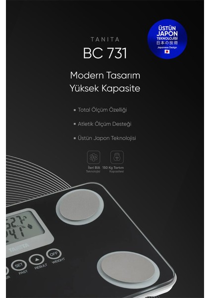 Bc 731 Vücut Analiz Baskülü fiyatları