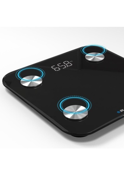 SW500 Body Master Bluetooth Tartı Baskül Siyah indirimleri