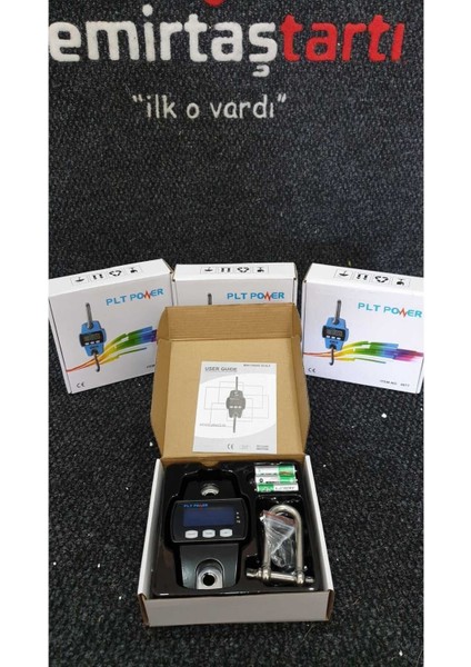 300 kg Kapasiteli Metal Gövde Askılı Kantar - Vinç Kantarı - Kasap Terazi El Terazisi