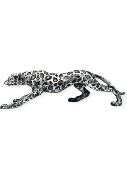 Dekoratif Polyester Leopar Biblo Gümüş Eskitme fırsatları