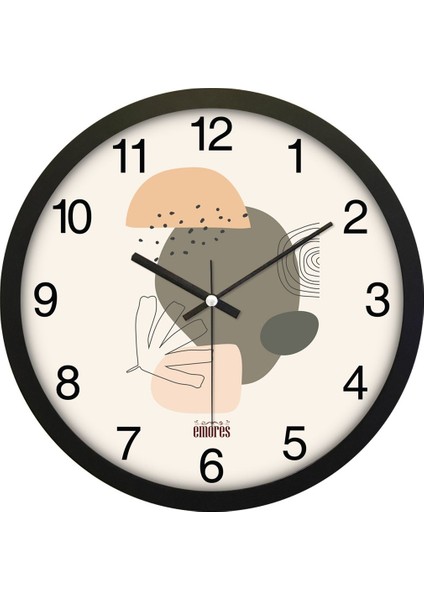 30 cm Gerçek Cam Sessiz Mekanizma Dekoratif Duvar Saati fırsatları