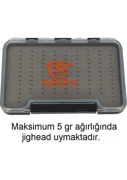 Eva Süngerli Slim Lrf Jighead Kutusu 14X9.7X1.5CM