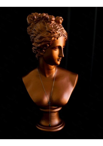 Y Model Malahit Doğal Taşlı Ayarlanabilir Çelik Kolye | Sevgili Takı Koleksiyonu fiyatları