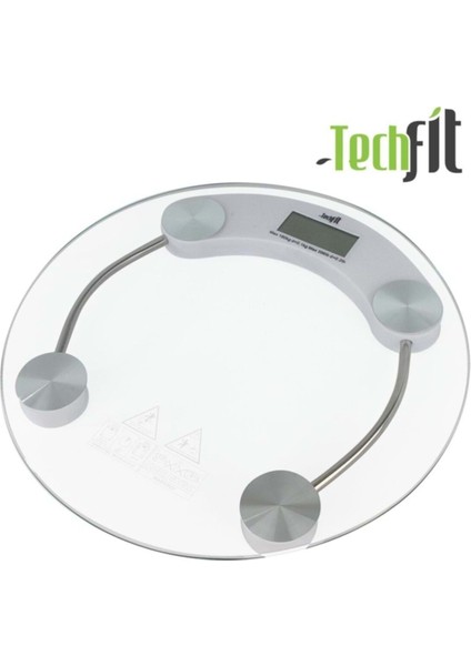 Techfit Elektronik Digital Cam Baskül 150KG Yuvarlak Tartı TF1051