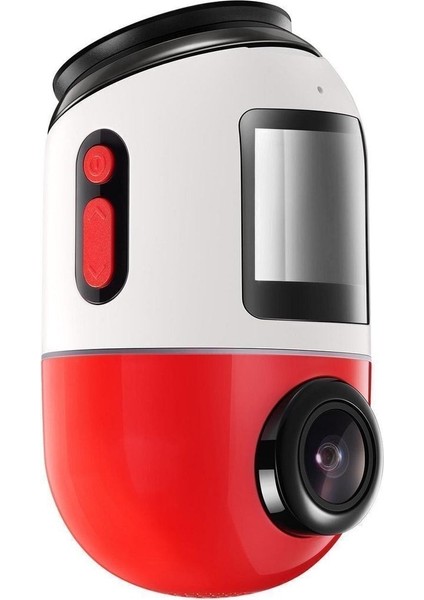 X200 Omni 128GB 360° Dönebilen Araç Içi Kamera - Kırmızı & Beyaz fırsatları