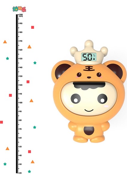 Akıllı Sayma Çocuk Dokunmatik Yüksek Atlama Sayacı Artış Sıçrama Eğitim Egzersiz Yükseklik Büyümeyi Teşvik Oyuncaklar Sarı (Yurt Dışından)