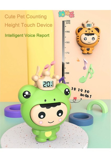 Akıllı Sayma Çocuk Dokunmatik Yüksek Atlama Sayacı Artış Sıçrama Eğitim Egzersiz Yükseklik Büyümeyi Teşvik Oyuncaklar Sarı (Yurt Dışından) fiyatları