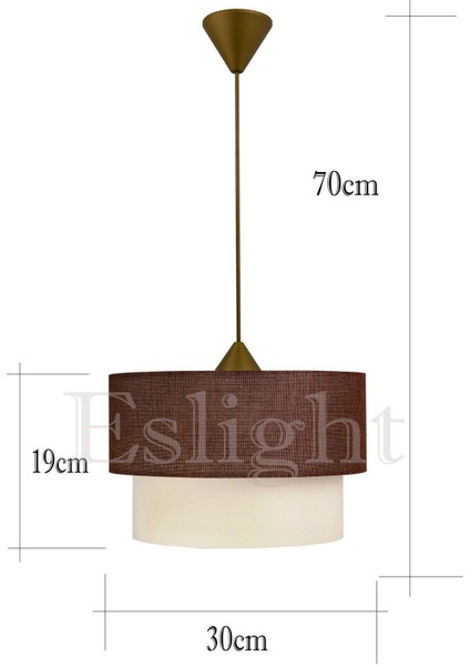 Sarkıt Pasta Avize Salon Avize Yatak Odası Kahverengi Avize indirimleri