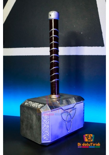 Thor Mjolnir Çekiç 3D Biblo