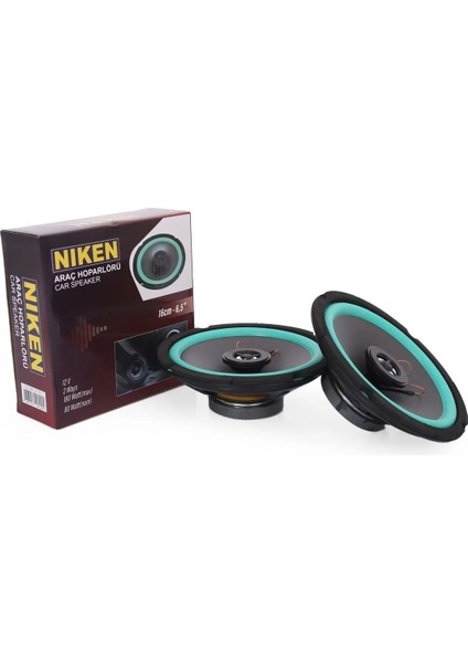 Araç Hoparlörü 16CM 6.5inç 4 Ohm 180 Watt (1 Adet) indirimleri