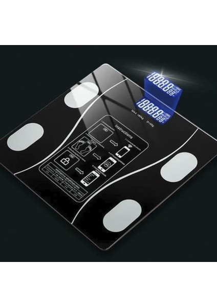 Dijital Tartı Bluetooth Bağlantılı Kablosuz Tartı Yağ Baskülü modelleri