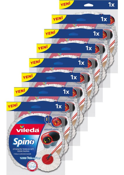 8 Paket Spino Ultra Mikrofiber Yedek Paspas fiyatları