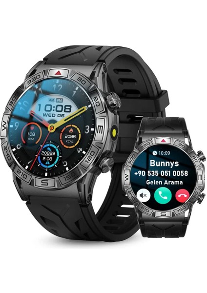 Su Geçirmez Akıllı Saat A3 Uyumlu 1.43 Inç Amoled
