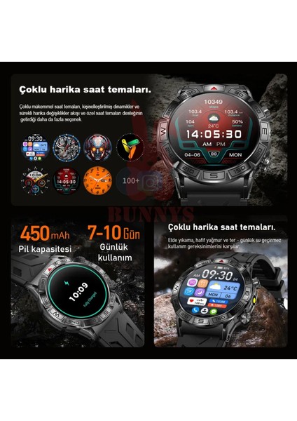 Su Geçirmez Akıllı Saat A3 Uyumlu 1.43 Inç Amoled indirimleri