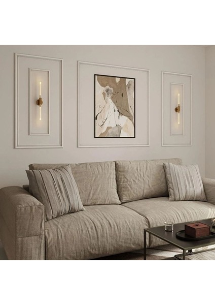 Boyanabilir Dekoratif Hazır Kesimli Duvar Çıtası Paketi modelleri