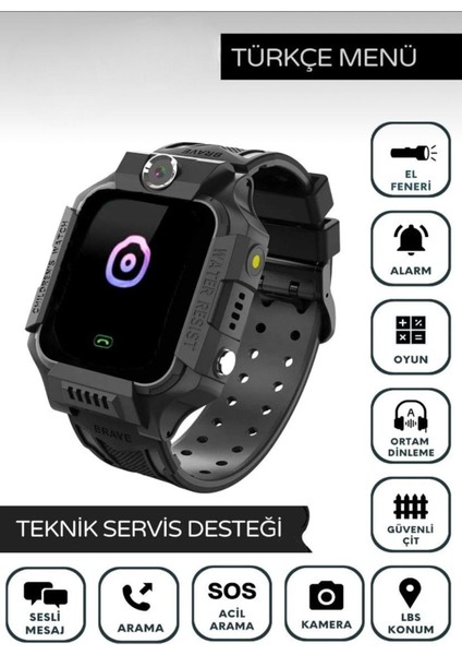 Sim Kartlı Çocuk Akıllı Saati