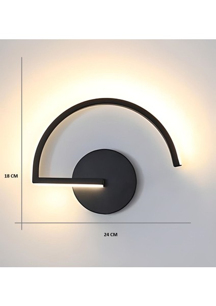Minel Dekor Vıgo Model LED Aplik , Beyaz Işık Yatak Başı Aplik, Modern Dekoratif Aydınlatma Avize fiyatları