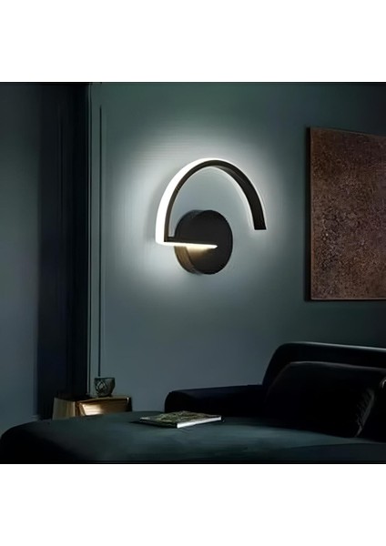 Minel Dekor Vıgo Model LED Aplik , Beyaz Işık Yatak Başı Aplik, Modern Dekoratif Aydınlatma Avize fırsatları