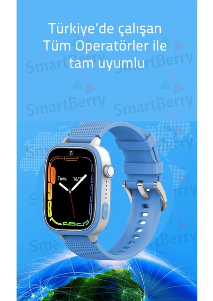 Z51 Görüntülü Görüşme Gps Wıfı Net Konum Gizli Dinleme Akıllı Çocuk Takip Saatilı - Turunc fırsatları