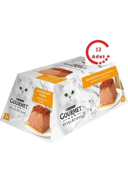 Revelations Tavuklu Kedi Konservesi 2X57GR*12 Adet