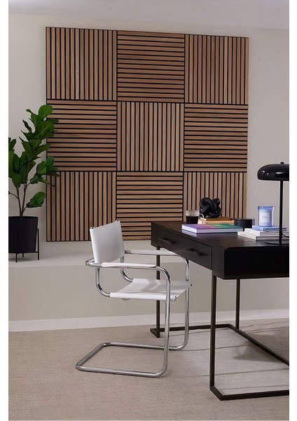 Özbir Kıtchen Safir Meşe Akustik Duvar Paneli 40X40 Ahşap Duvar Paneli fırsatları