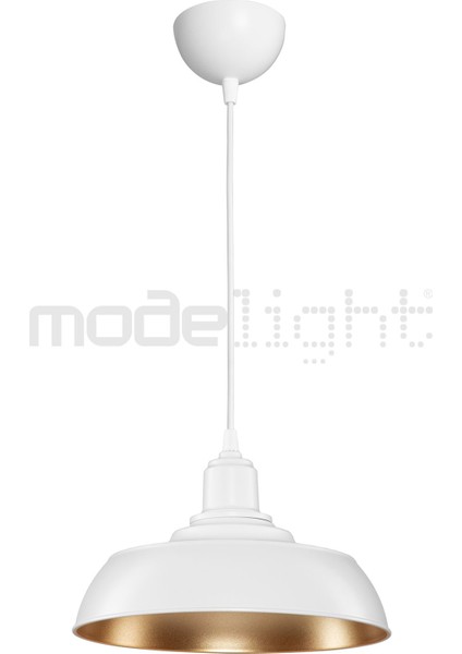 Karya Beyaz - Gold Tekli Sarkıt (Beyaz Kukalı) Salon-Oturma-Çocuk-Yemek-Yatak Odası-Antre-Mutfak