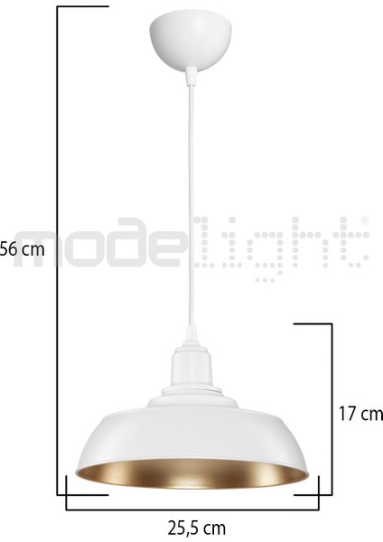 Karya Beyaz - Gold Tekli Sarkıt (Beyaz Kukalı) Salon-Oturma-Çocuk-Yemek-Yatak Odası-Antre-Mutfak fırsatları