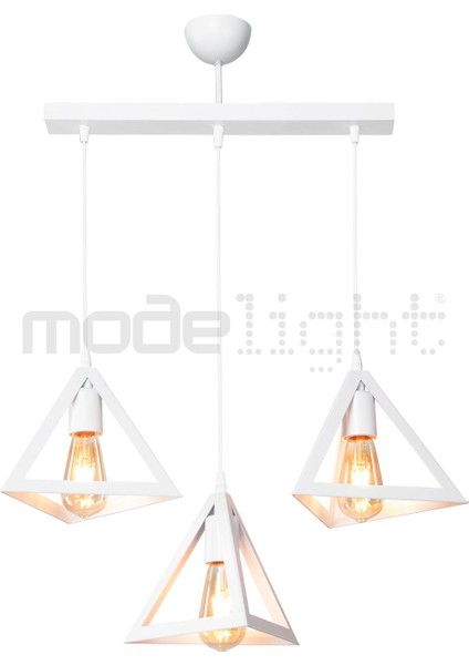 Prizma 3lü Sıralı Avize Beyaz (Beyaz Laleli) Salon-Oturma-Çocuk-Yemek-Yatak Odası--Antre-Mutfak fiyatları