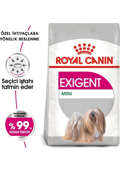 Exigent Mini Yetişkin Köpek Maması 3kg