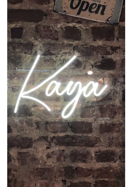 4 Karakter Isimli Neon LED Işıklı Yazı