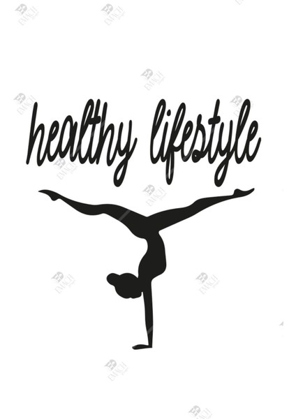 Healthy Lifestyle Sağlıklı Yaşam Pilates Duvar Dekor Ahşap Tablo 35X34 fiyatları
