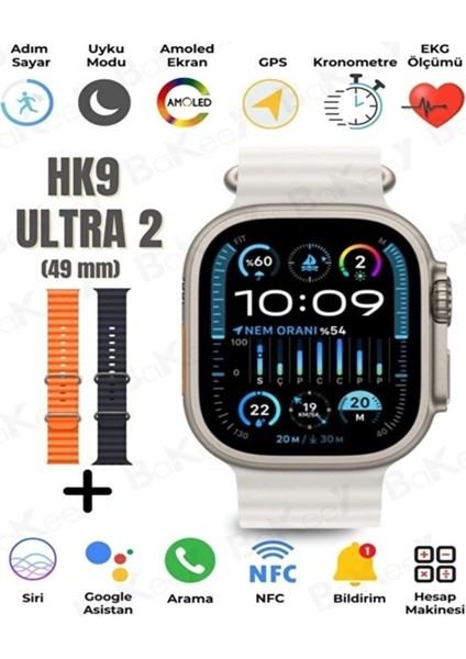 Hk9 Ultra 2 Akıllı Saat