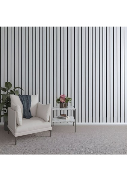 Özbir Kıtchen Beyaz Akustik Duvar Paneli 100X240 Ahşap Duvar Paneli modelleri