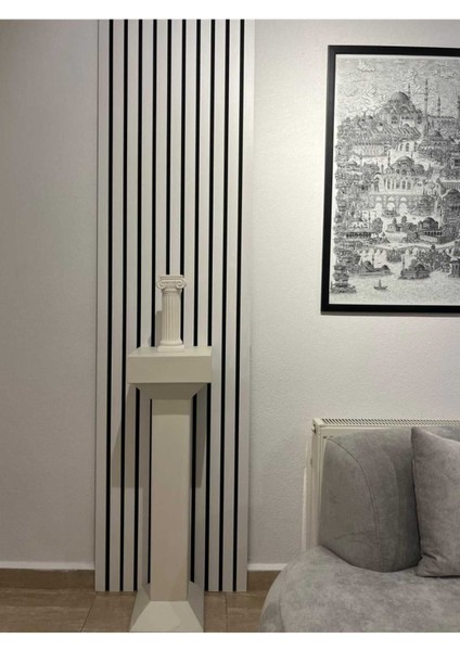 Özbir Kıtchen Beyaz Akustik Duvar Paneli 100X240 Ahşap Duvar Paneli indirimleri