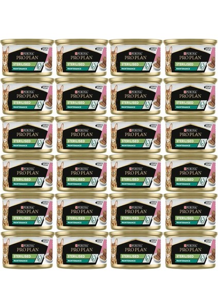 Pro Plan Sterilised Somonlu Kedi Konserve 85 Gr*24 Adet