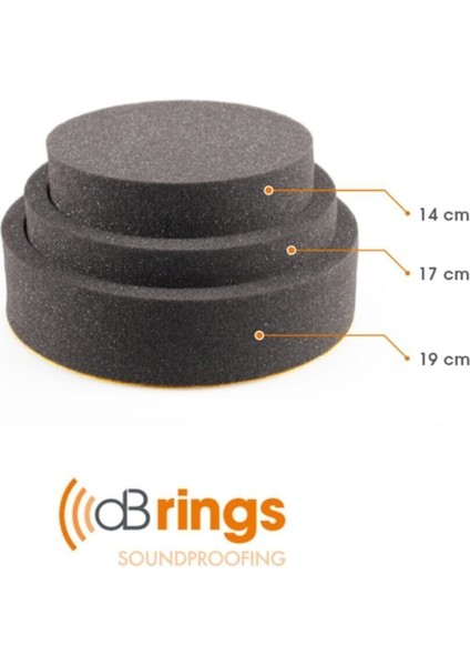 Dbrings Hoparlör Ses Kalitesi Arttıran Kit 6.5 Inç Db Rings