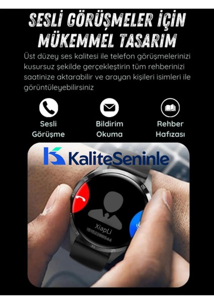 Watch Gt4 Klasik Erkek 46MM Gümüş Akıllı Saat Bluetooth Sesli Görüşmeli iPhone Huawei Uyumlu fiyatları